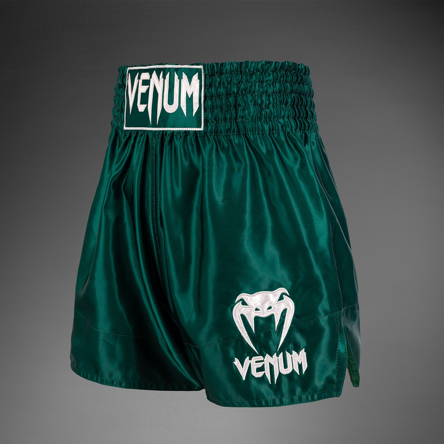 Venum Classic Muay Thai Shorts - Forest Green
