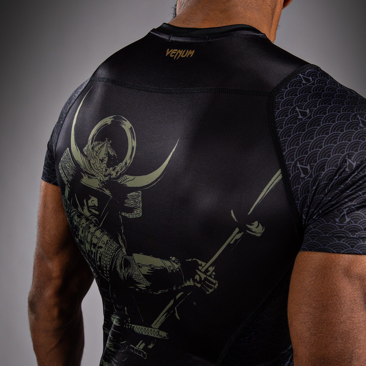 Venum x Assassin's Creed Shadows Rashguard Short Sleeve - Black
