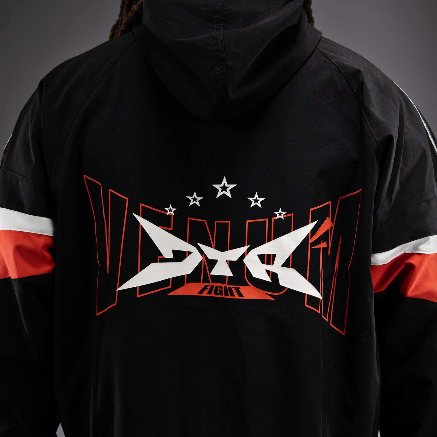 Venum x DTR Fight Attack 90 Tracksuit Jacket - Black/Orange