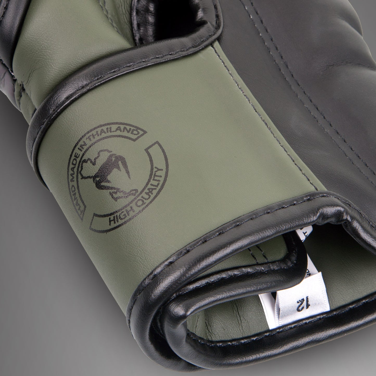 Venum Elite Boxing Gloves - Khaki/Black