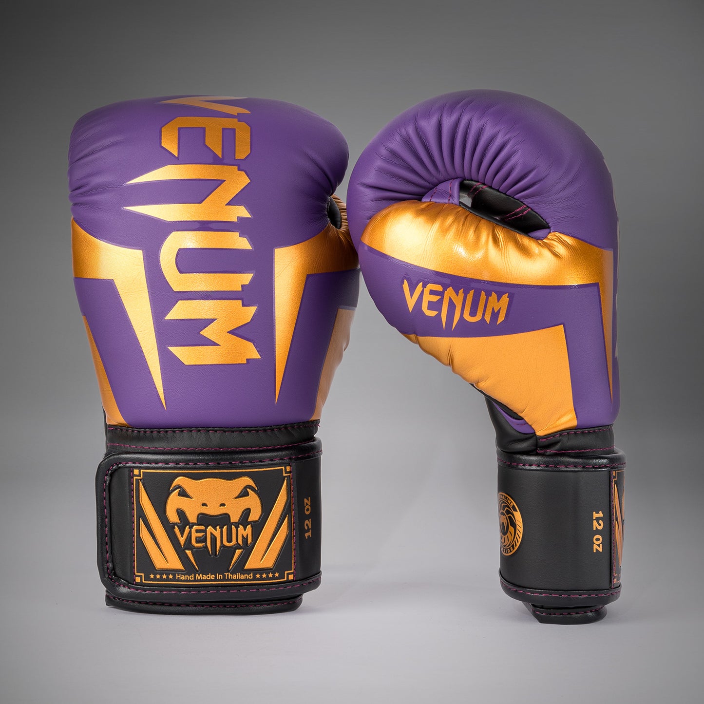 Venum Elite Boxing Gloves - Dark Purple - Special Edition