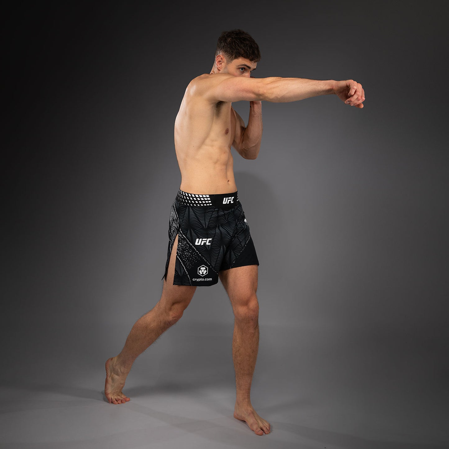 Men's UFC Zenith by Venum Black Authentic Fight Night Gladiator Fight Short