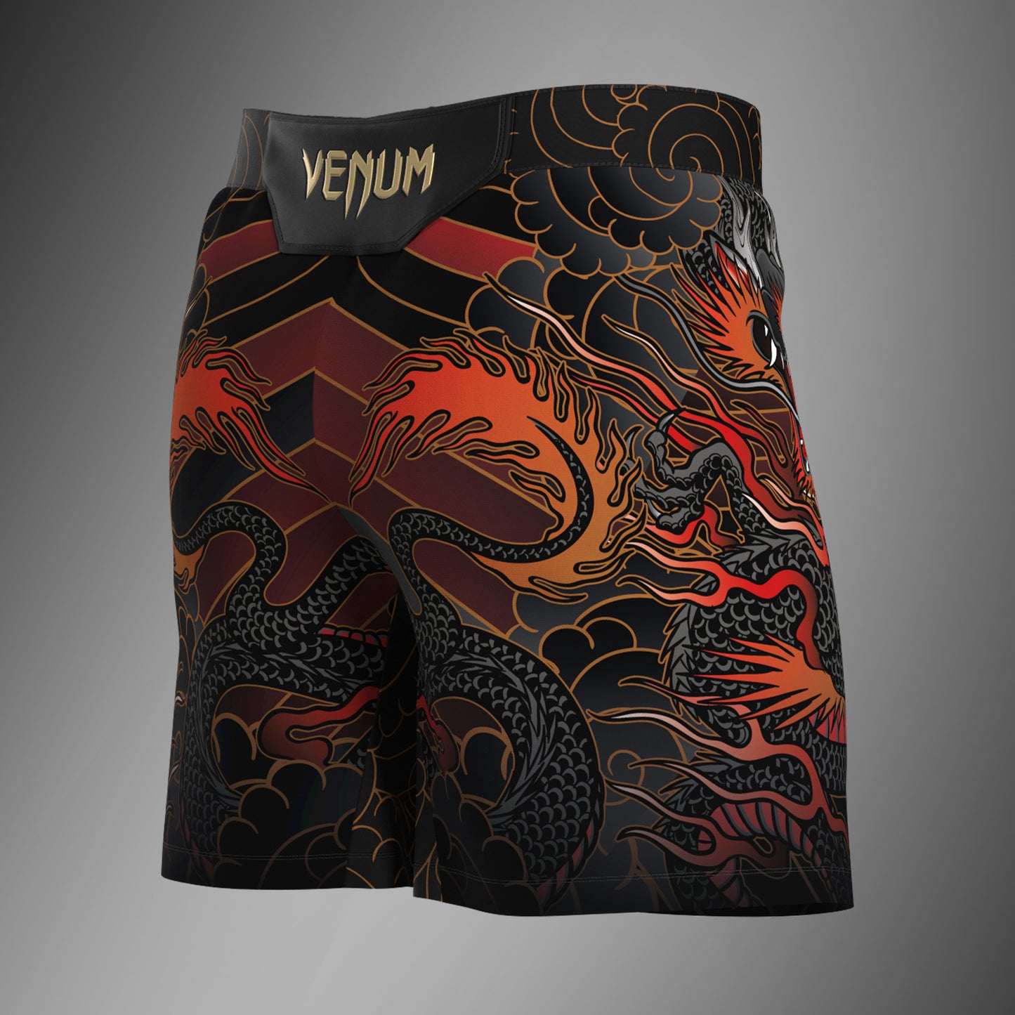 Men’s UFC Unrivaled by Venum Red Alexandre Pantoja Short fit Fight short