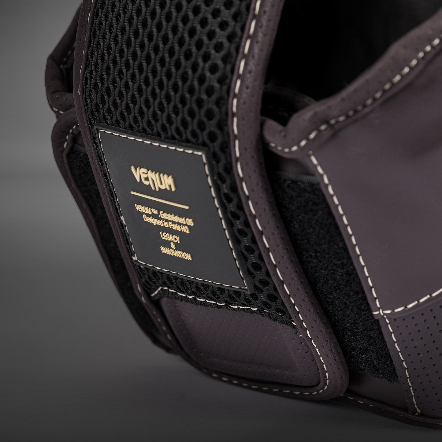 Venum Impact Evo Headgear - Chocolate