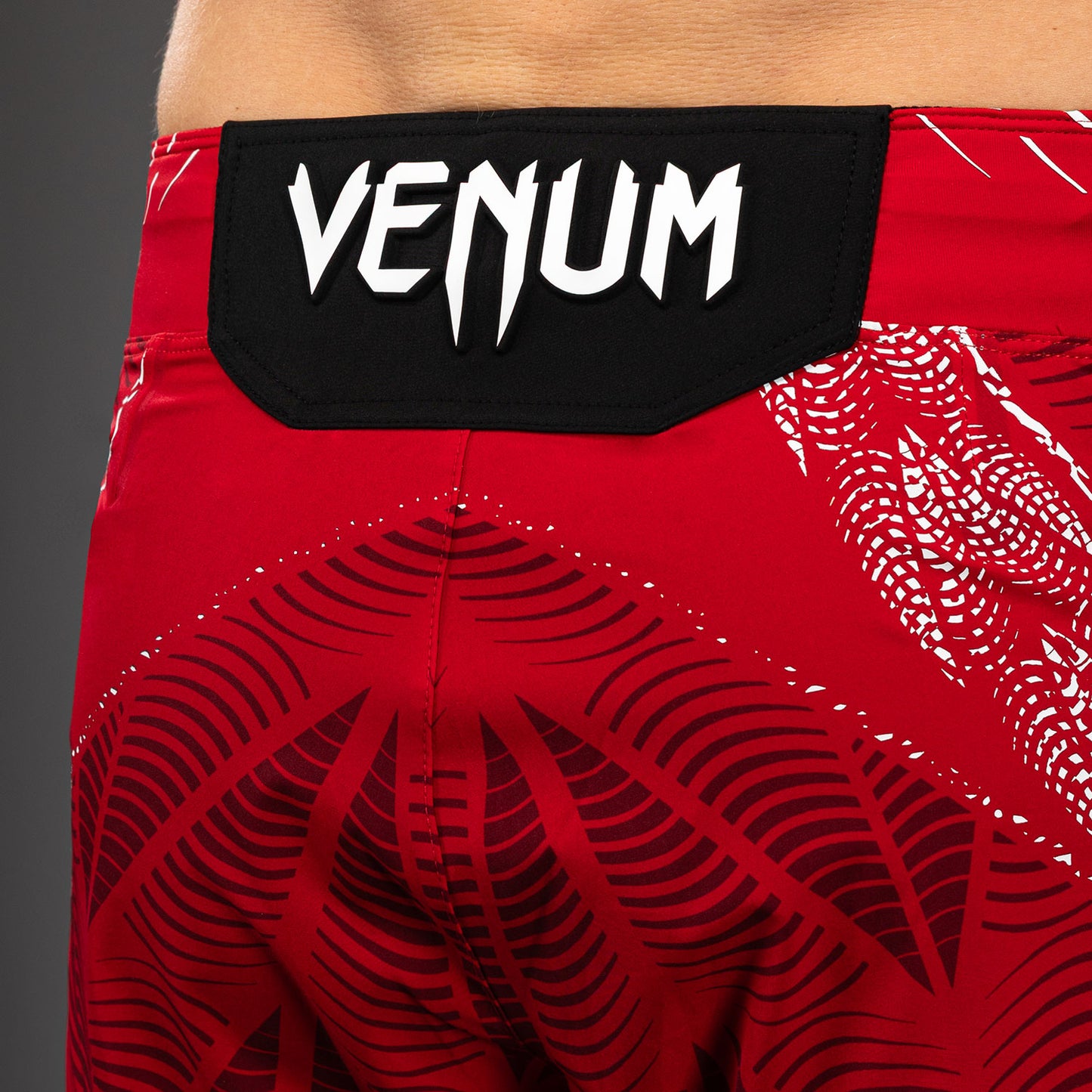 Men's UFC Zenith by Venum Red Authentic Fight Night Short Fit Fight Short