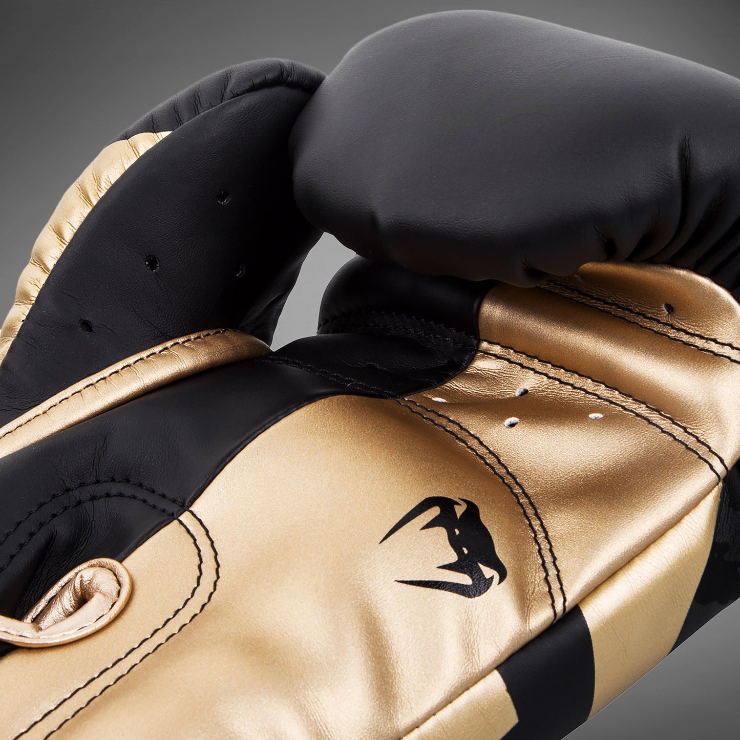 Venum Elite Boxing Gloves - Black/Gold