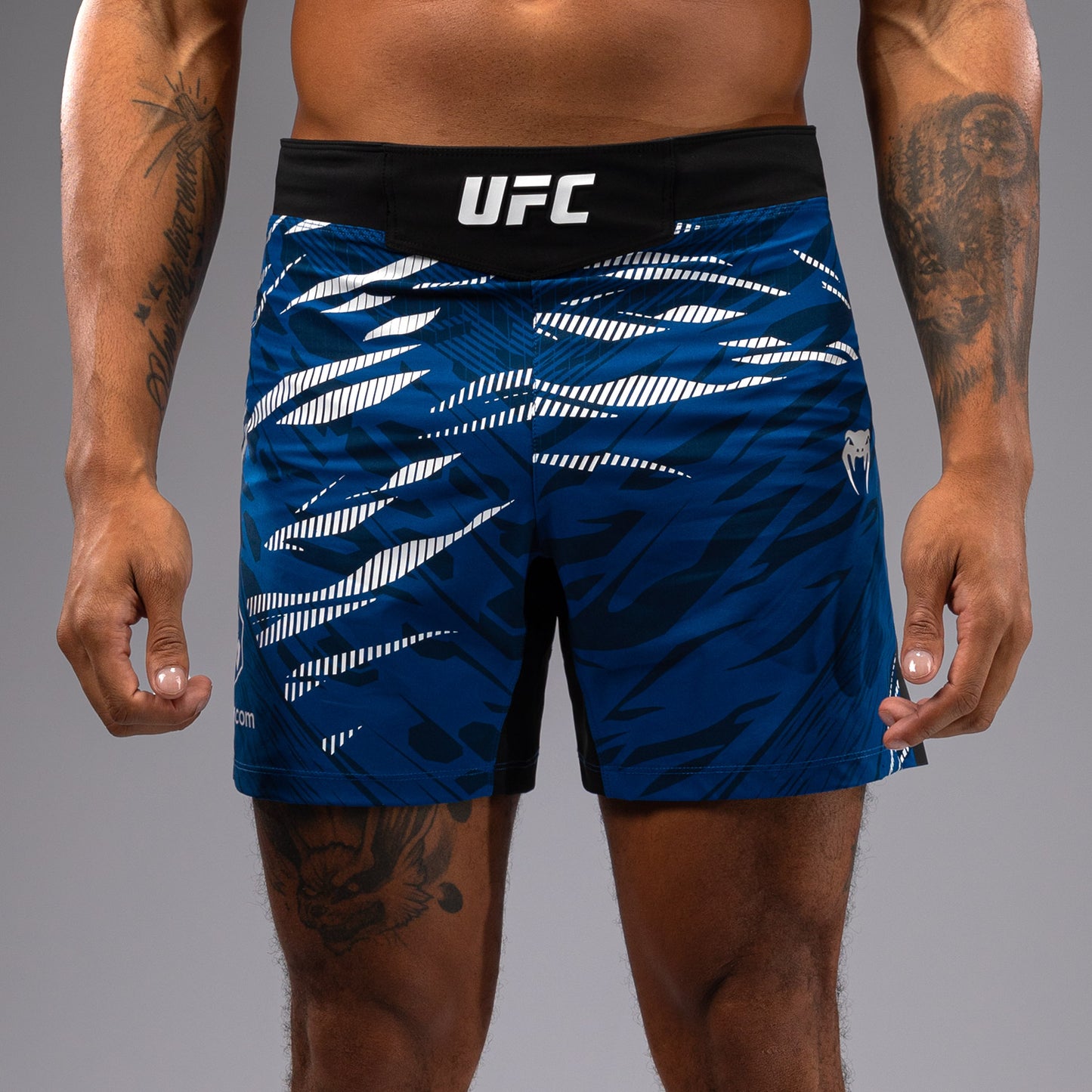 UFC Fusion by Venum Authentic Fight Night Men’s Fight Short - Short Fit - Blue