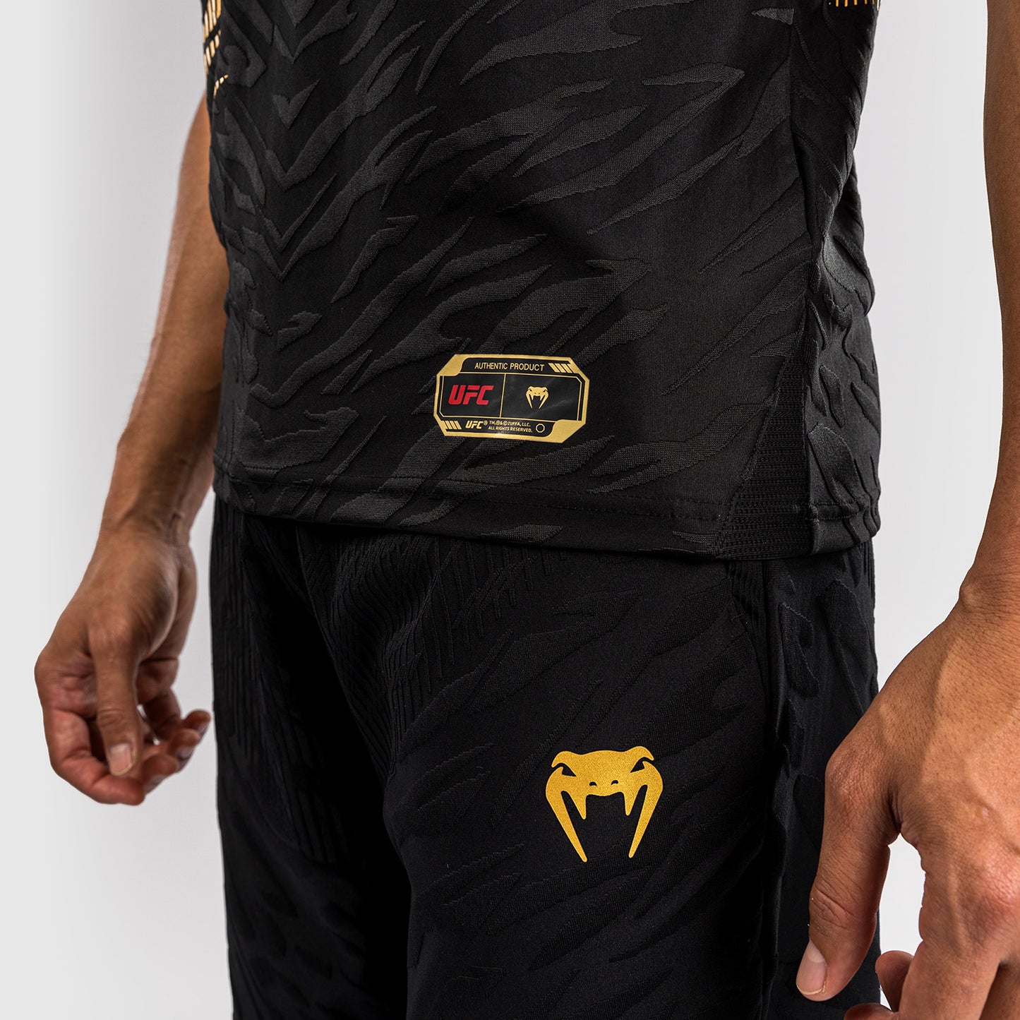 UFC Fusion by Venum Personalized Authentic Fight Night Men's Walkout Jersey - Champion