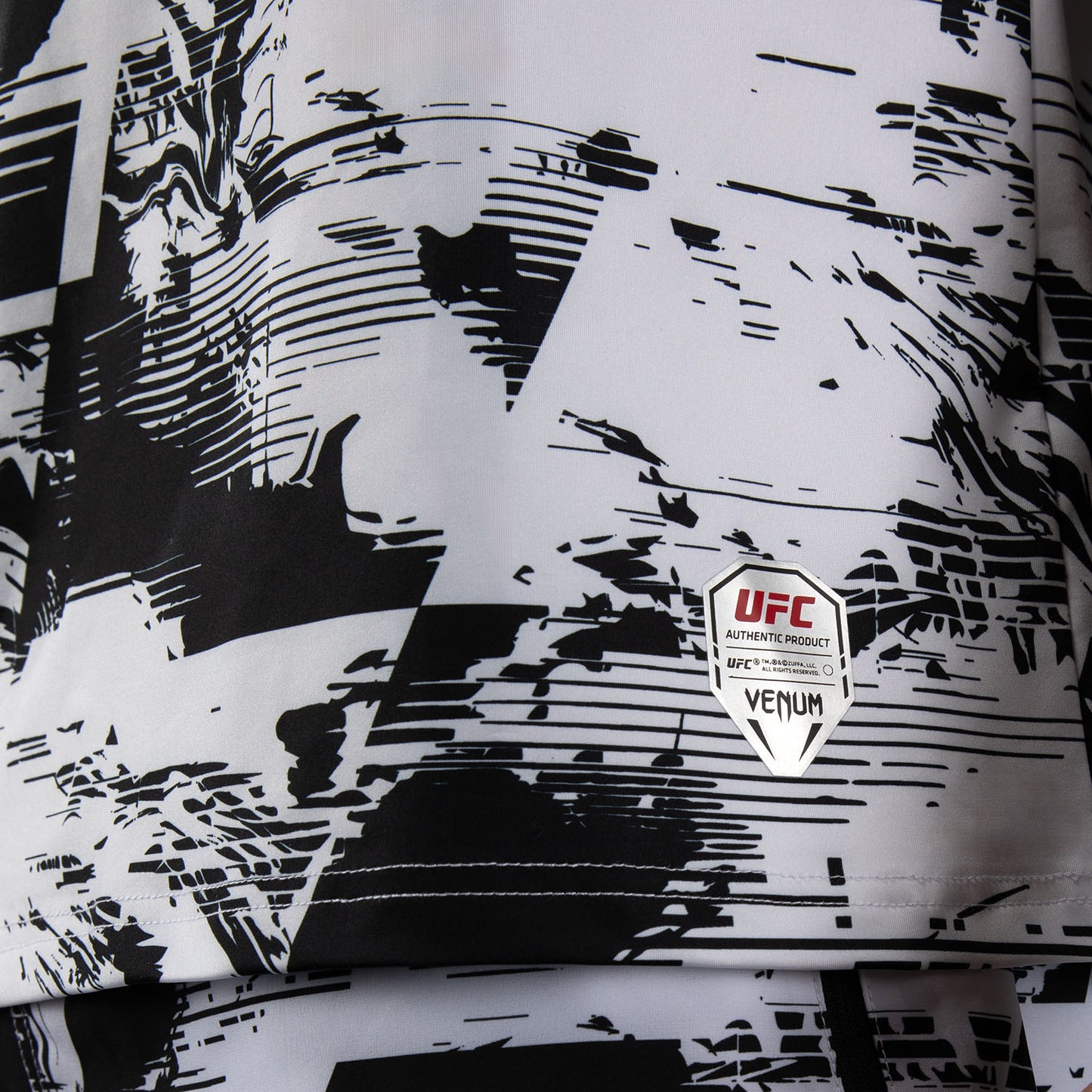 Men's UFC Zenith by Venum White Authentic Fight Week Performance Short Sleeve T-Shirt