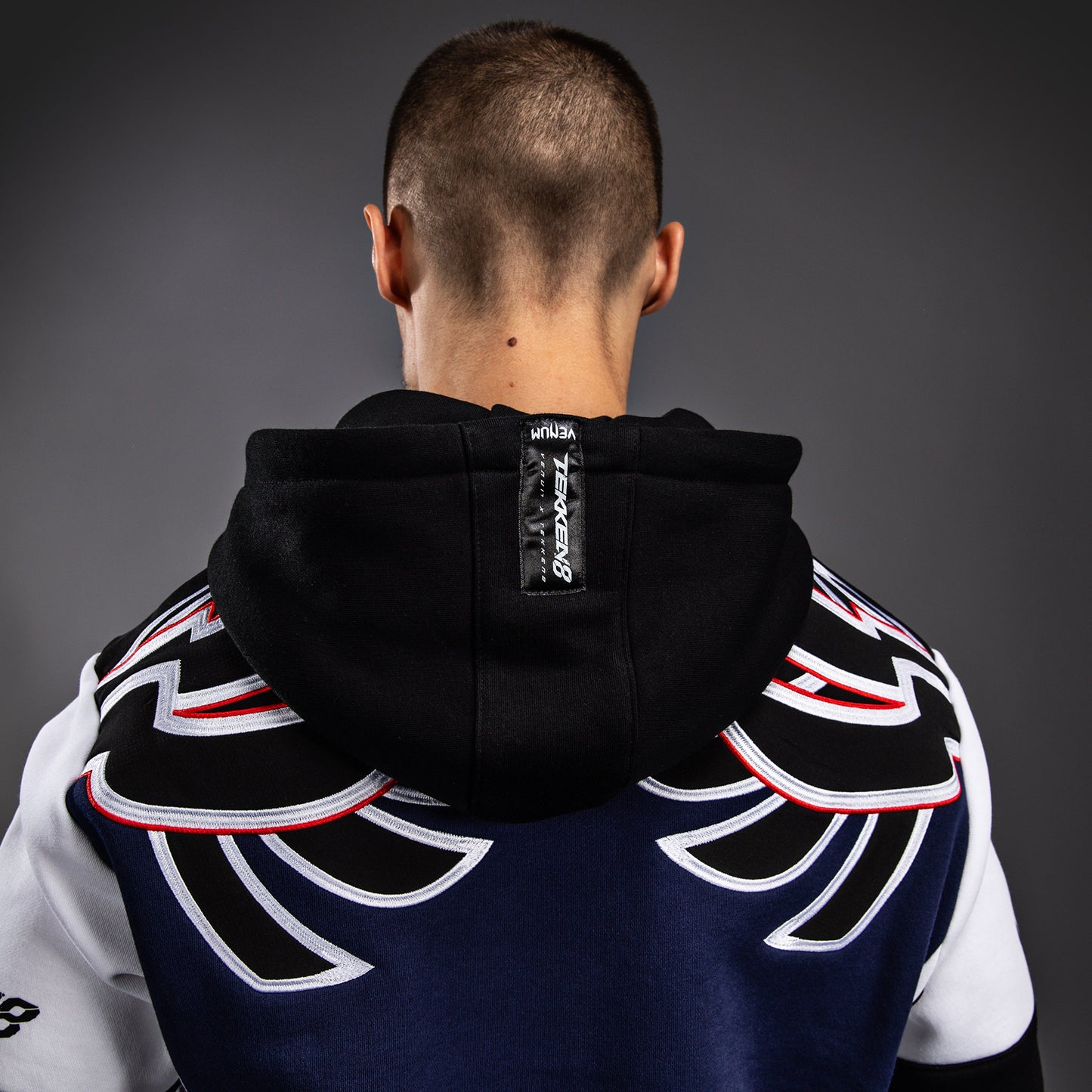 Venum x TEKKEN 8 - Jin Kazama Hoodie - Blue/Black/White