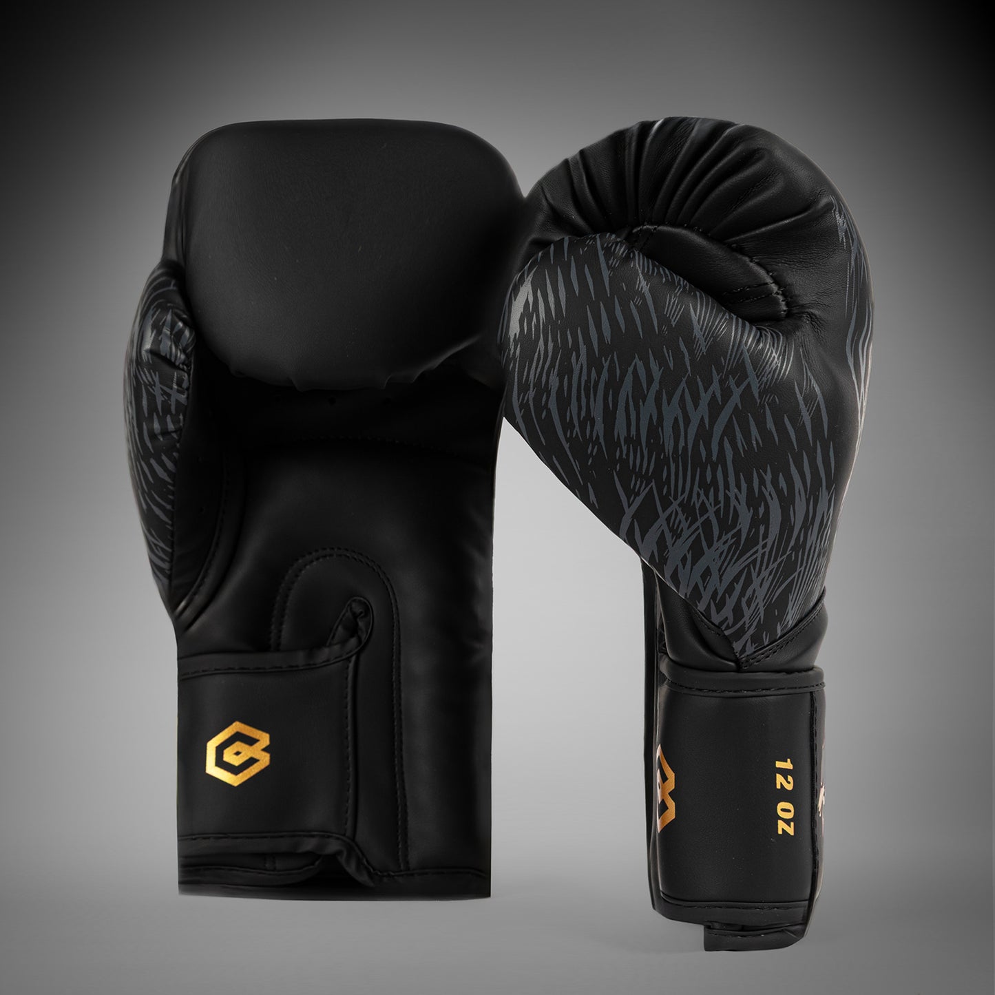 Venum x Chimaev Boxing Gloves - Black/Gold