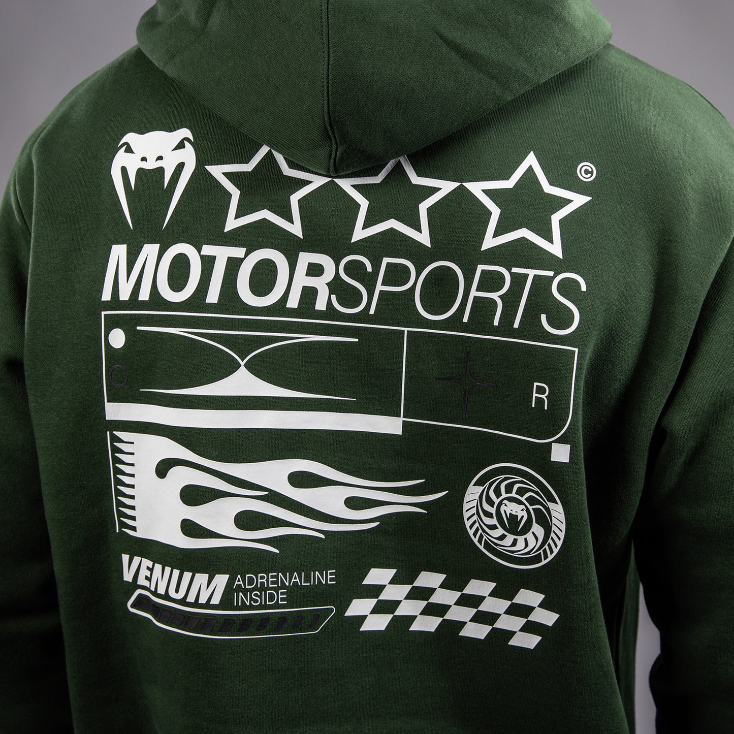 Venum Motorsport Hoodie - Deep Forest