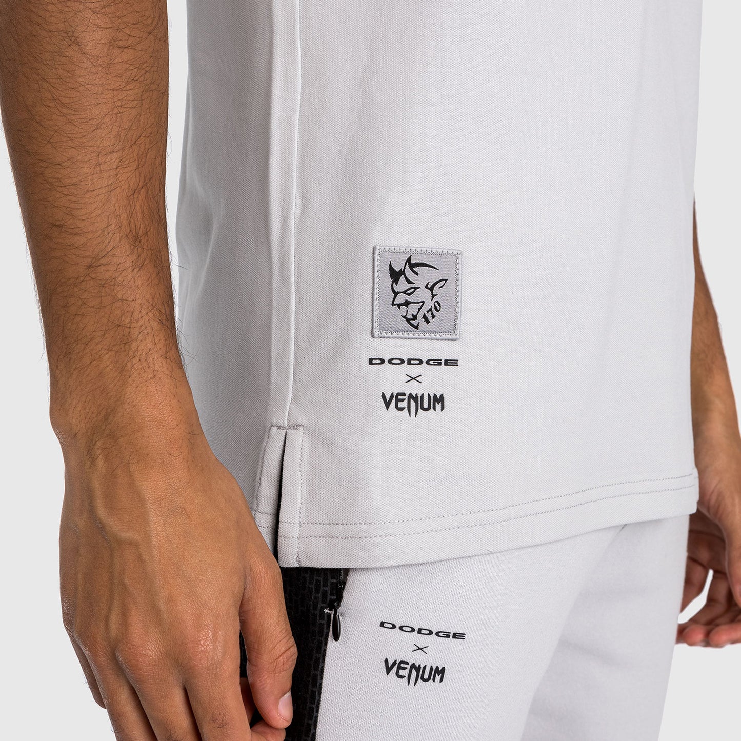 Venum x Dodge Demon 170 Men’s Polo Shirt - Grey