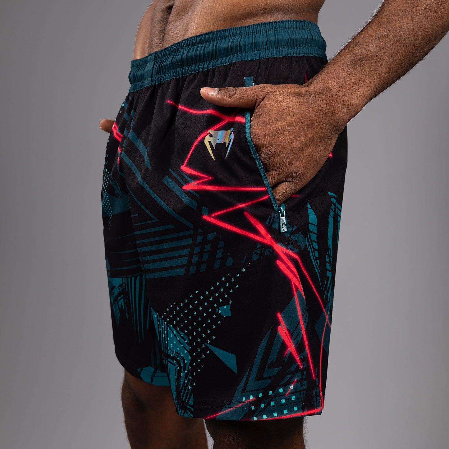 UFC Fusion By Venum Miami Edition Fight Week Men’s Performance Shorts - Black