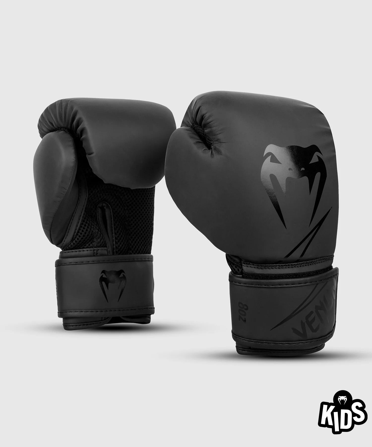 Venum Classic Kids Boxing Gloves Black Black 8oz WLMT Edition Venum Europe