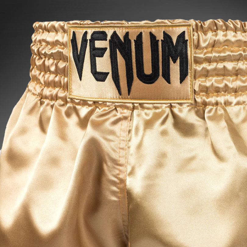 Venum Classic Muay Thai Shorts - Gold/Black