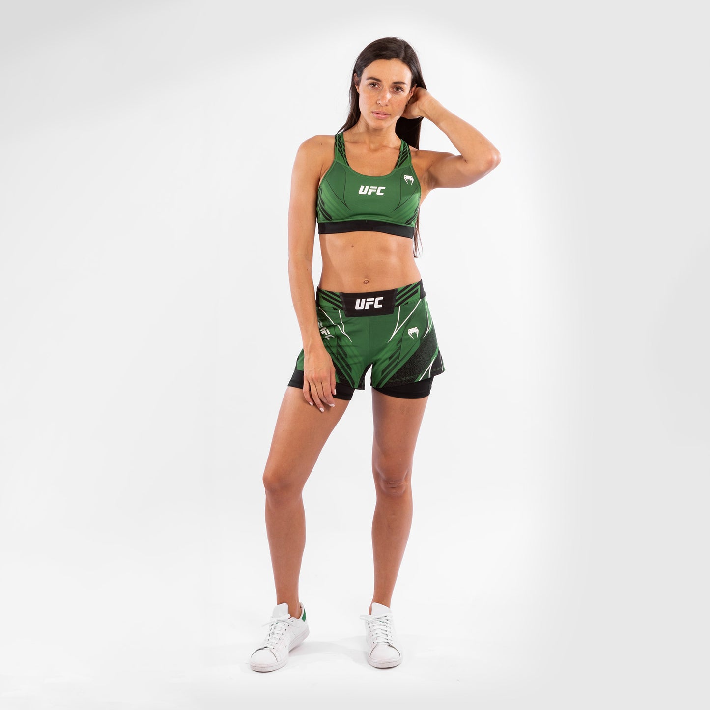UFC Venum Authentic Fight Night Women's Sport Bra - Green
