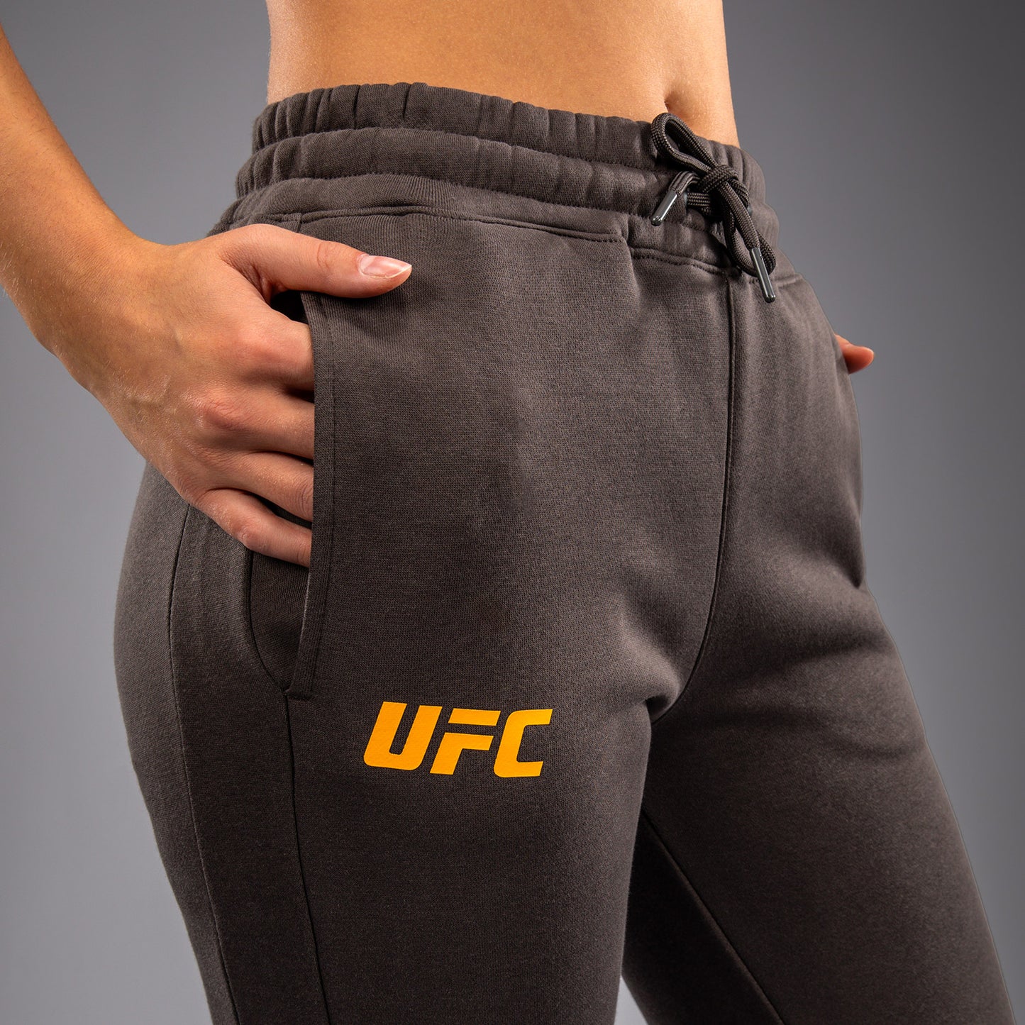 UFC Fusion by Venum Fight Week Women’s Cotton Pant - Solid Earthen Brown
