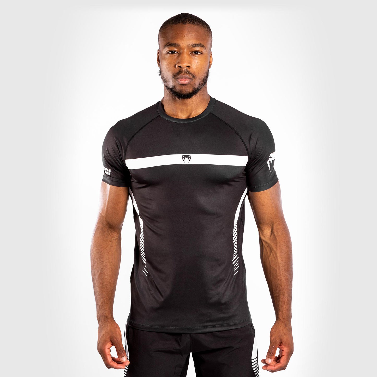 Venum NoGi 3.0 Dry Tech T-shirt - Black/White