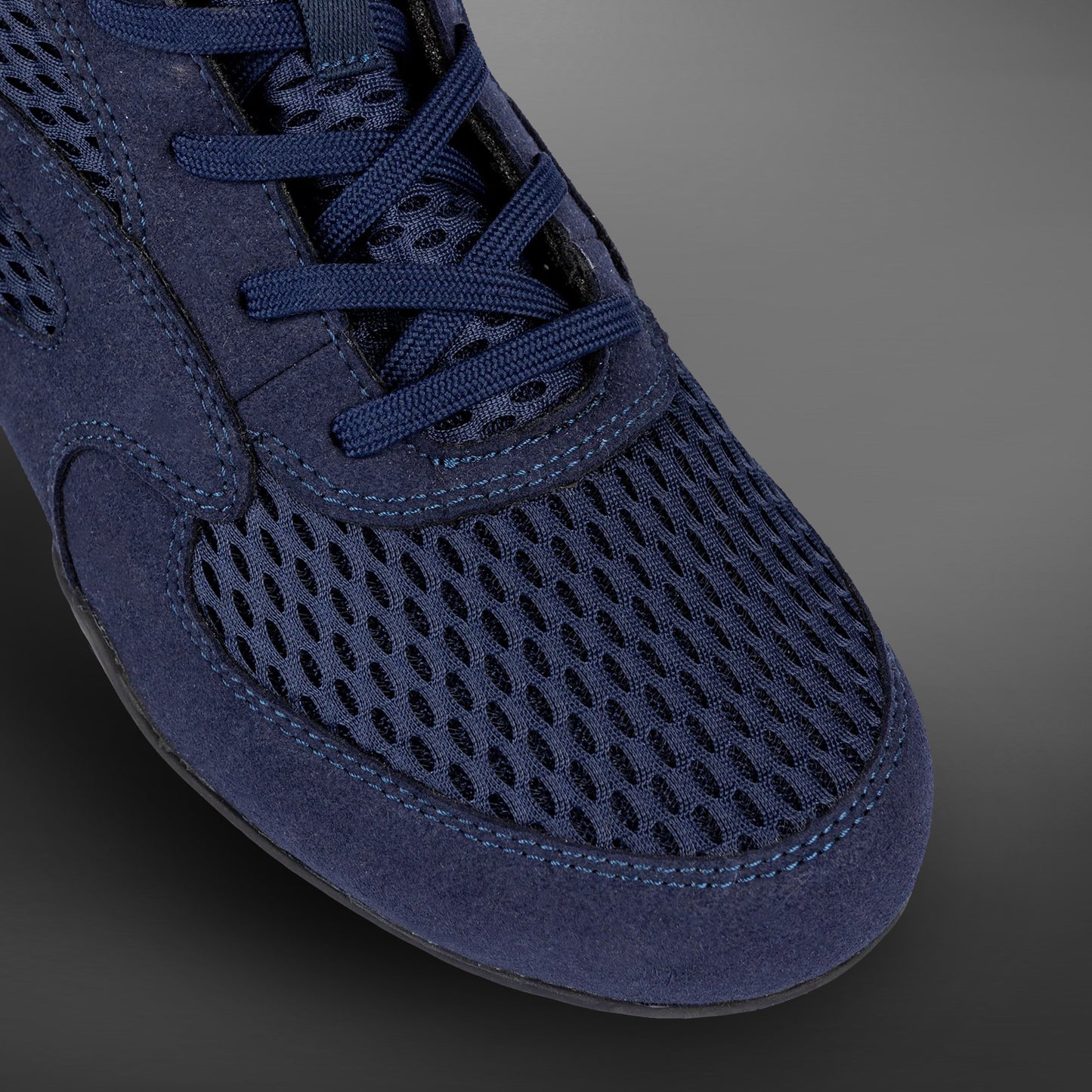 Venum Contender Boxing Shoes - Navy Blue/Red