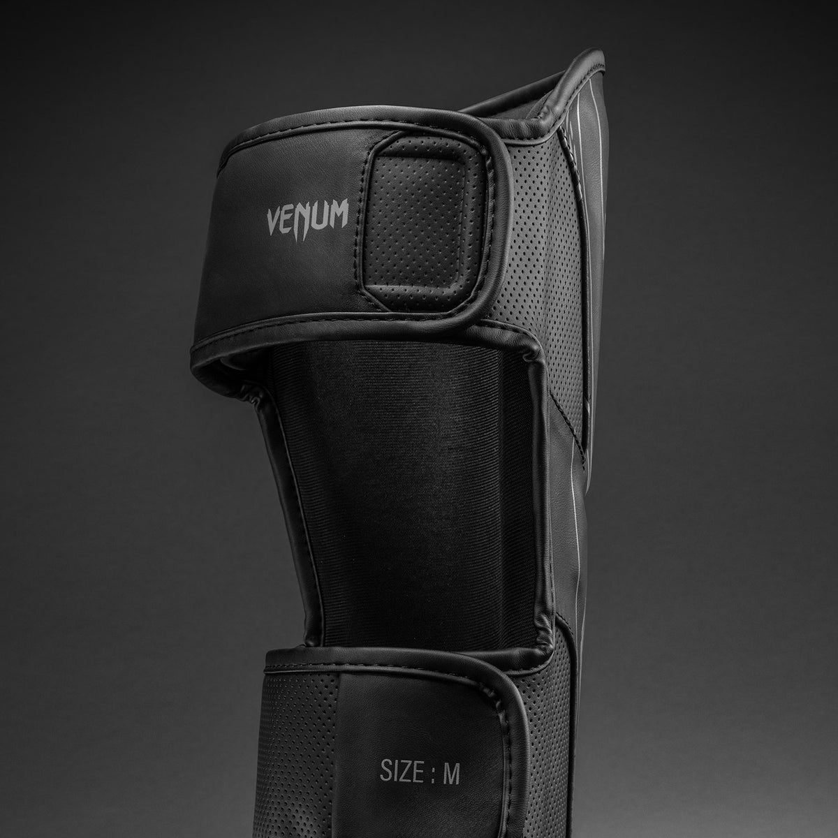 Venum Amazonia Reborn Shin Guards - Black/Grey