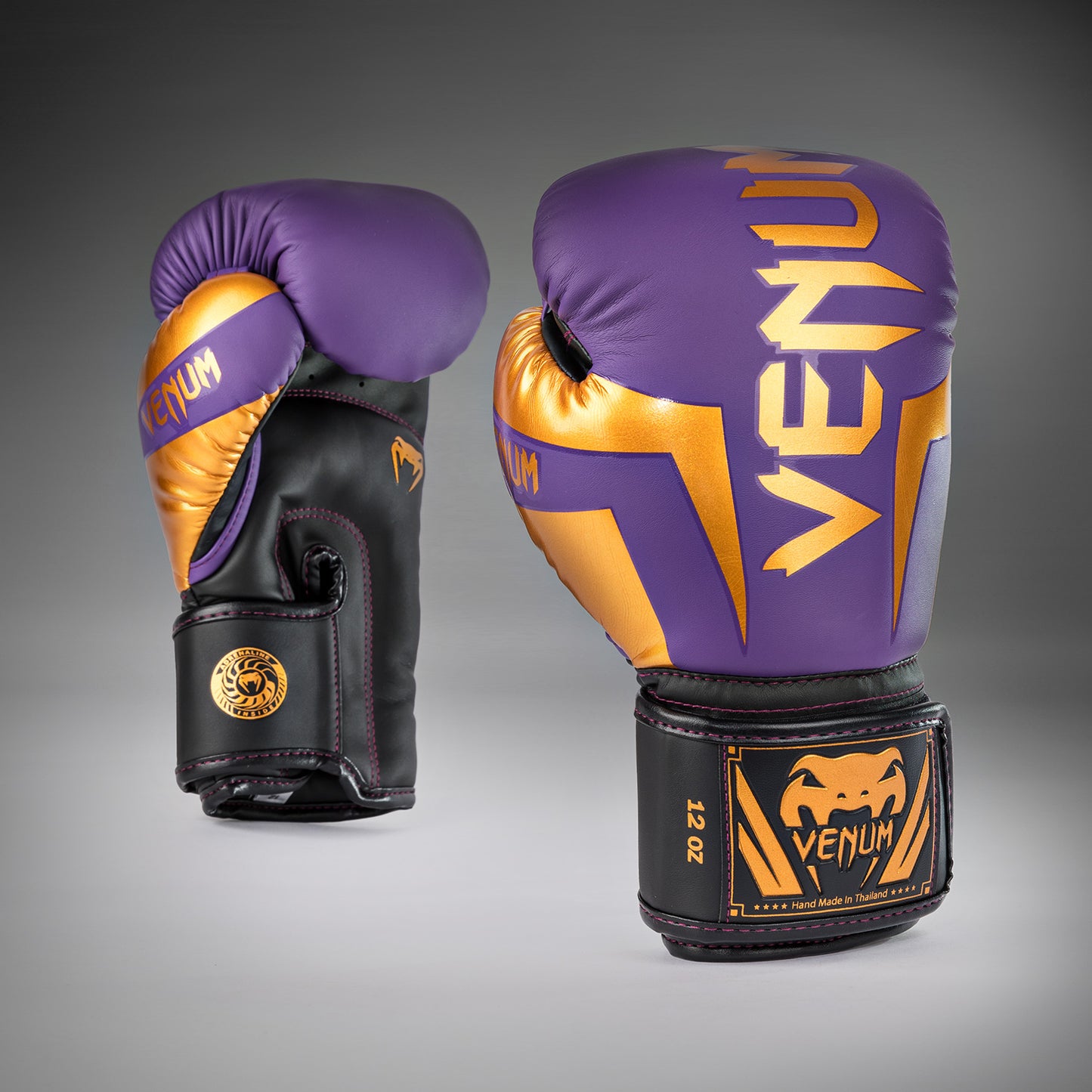 Venum Elite Boxing Gloves - Dark Purple - Special Edition