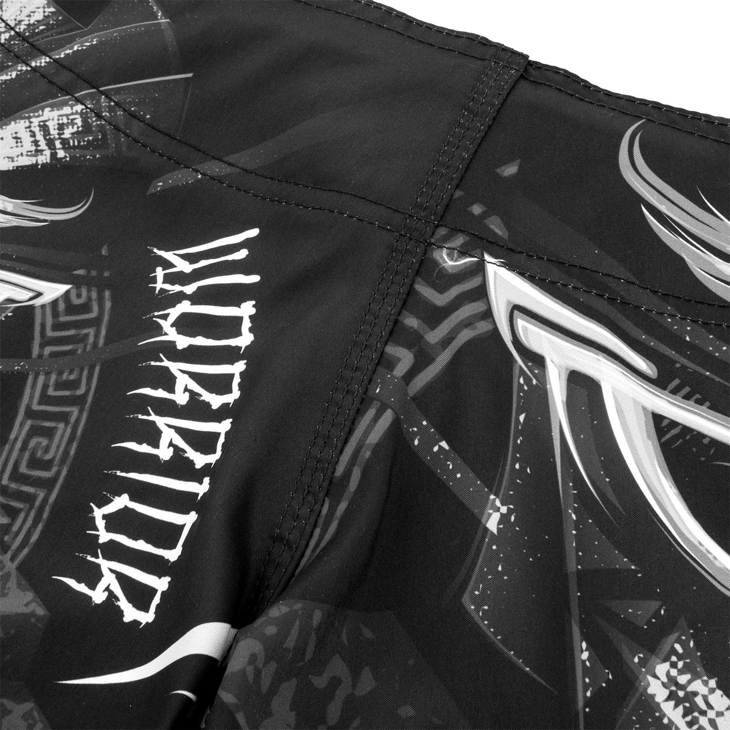 Venum Gladiator Kids Fightshorts - Black/White
