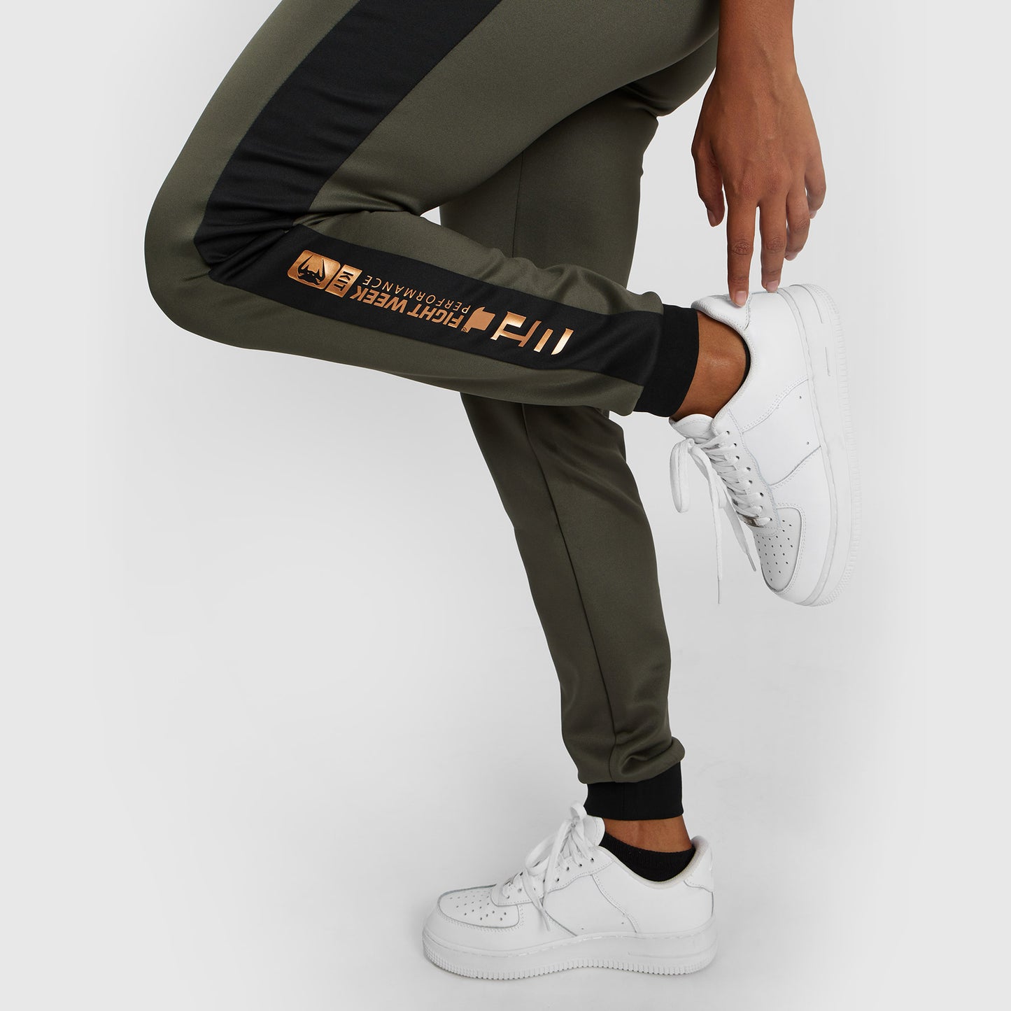 UFC Adrenaline by Venum Fight Week Women’s Performance Jogging Pants - Khaki/Bronze