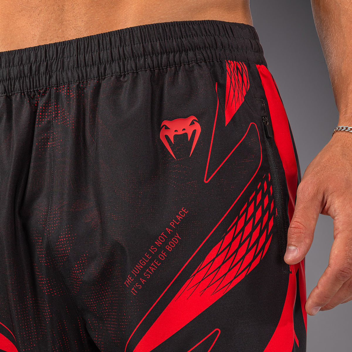 Venum Amazonia Reborn Training Shorts - Black/Red