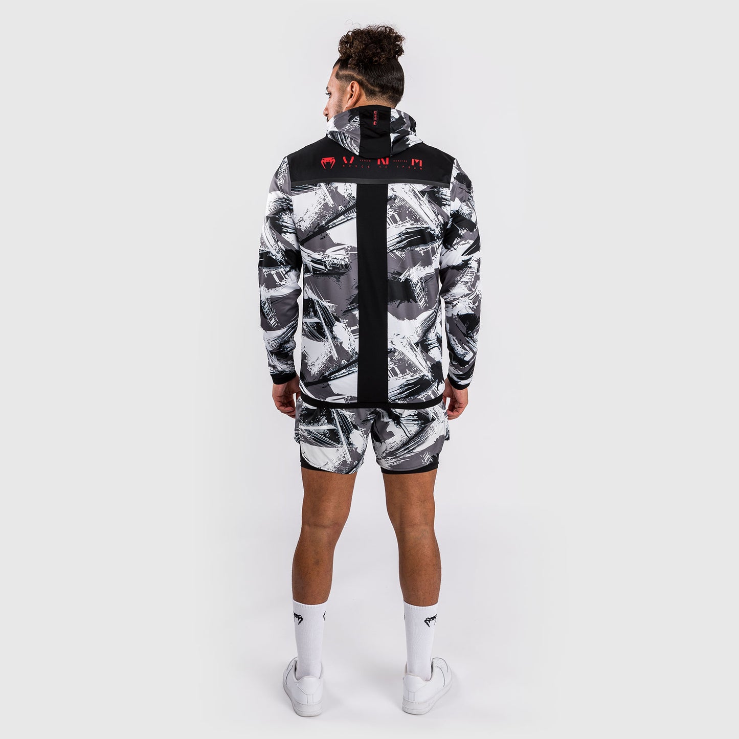 Venum Electron 3.0 Hoodie - Grey/Red