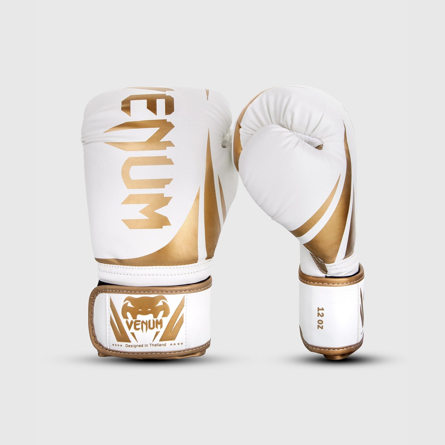 Venum Challenger 2.0 Boxing Gloves - White/Gold