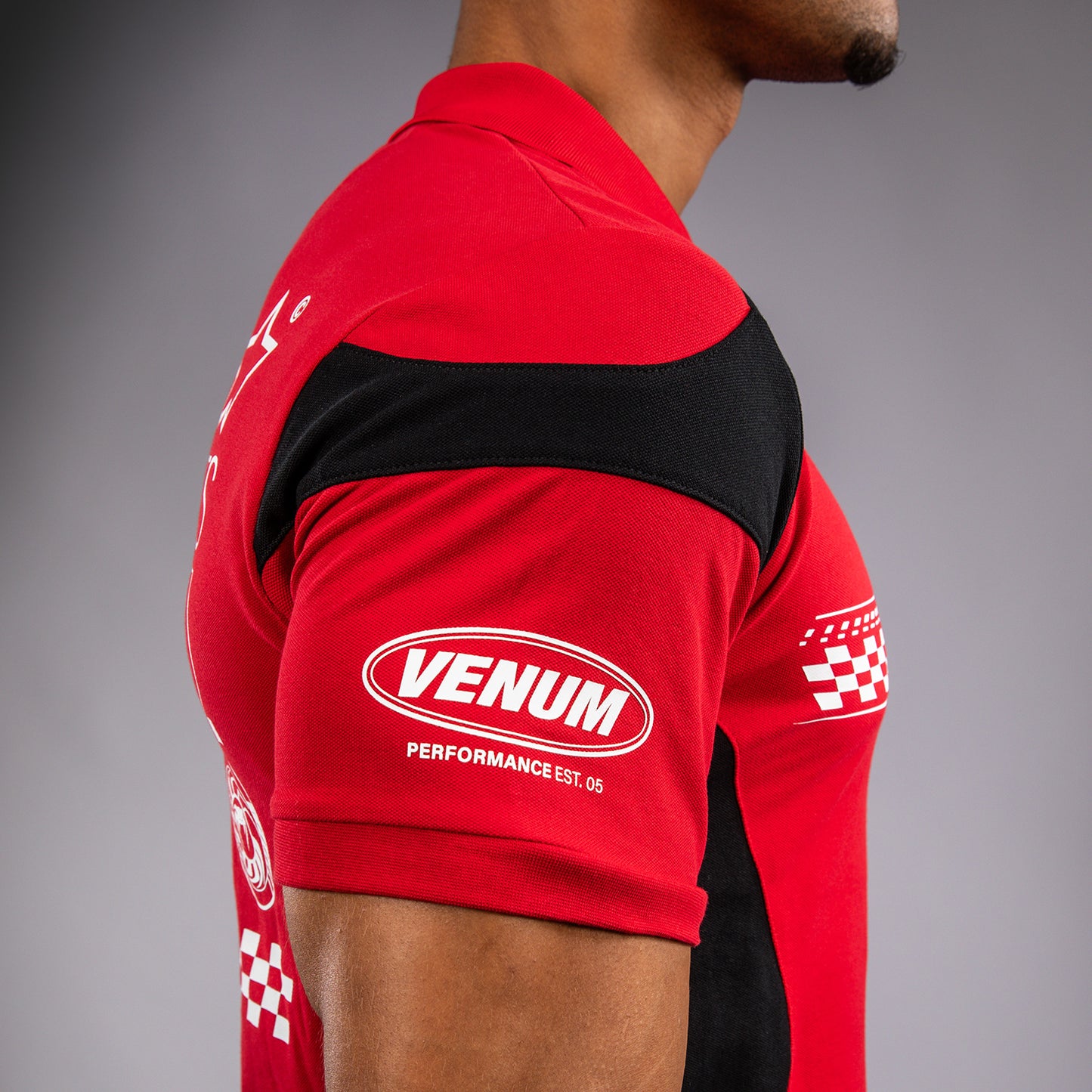 Venum Motorsport Cotton Polo - Racer Red