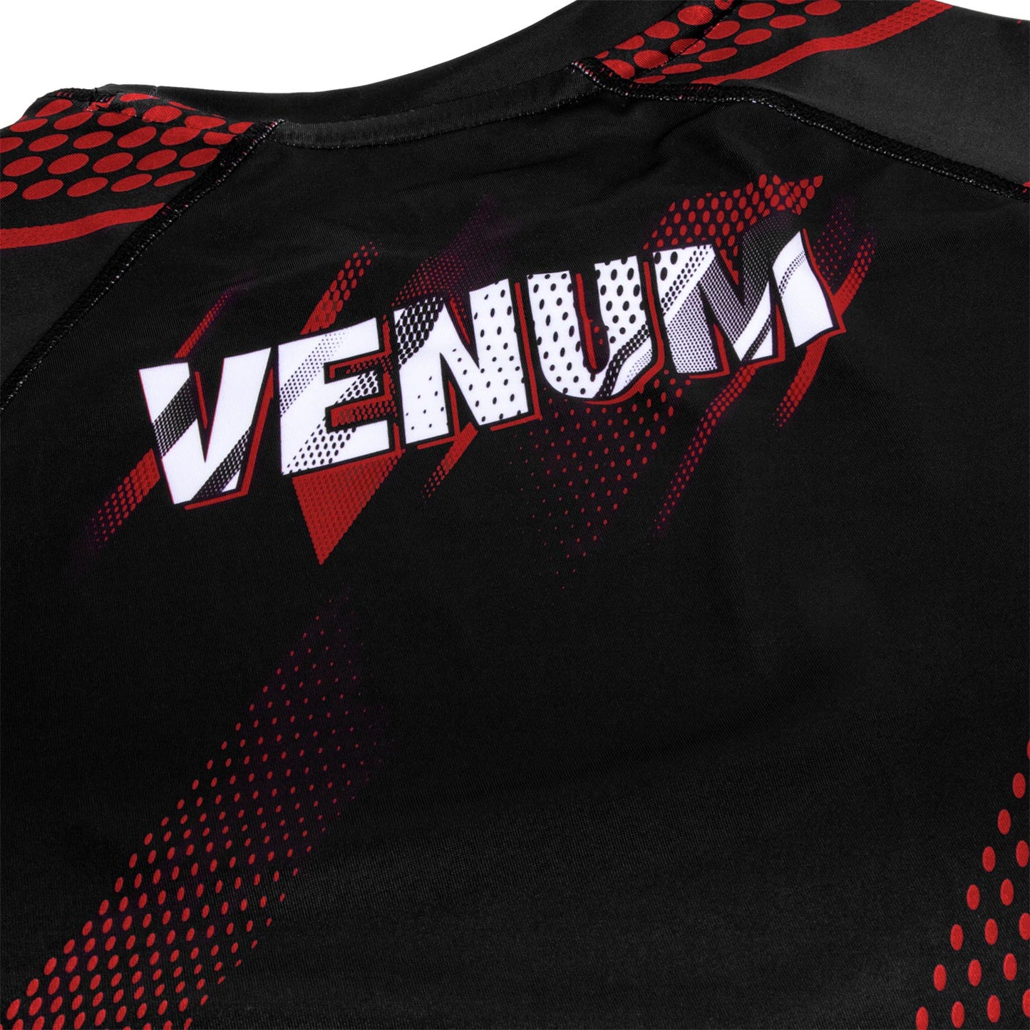 Venum Rapid Rashguard - Long Sleeves - Black/Red