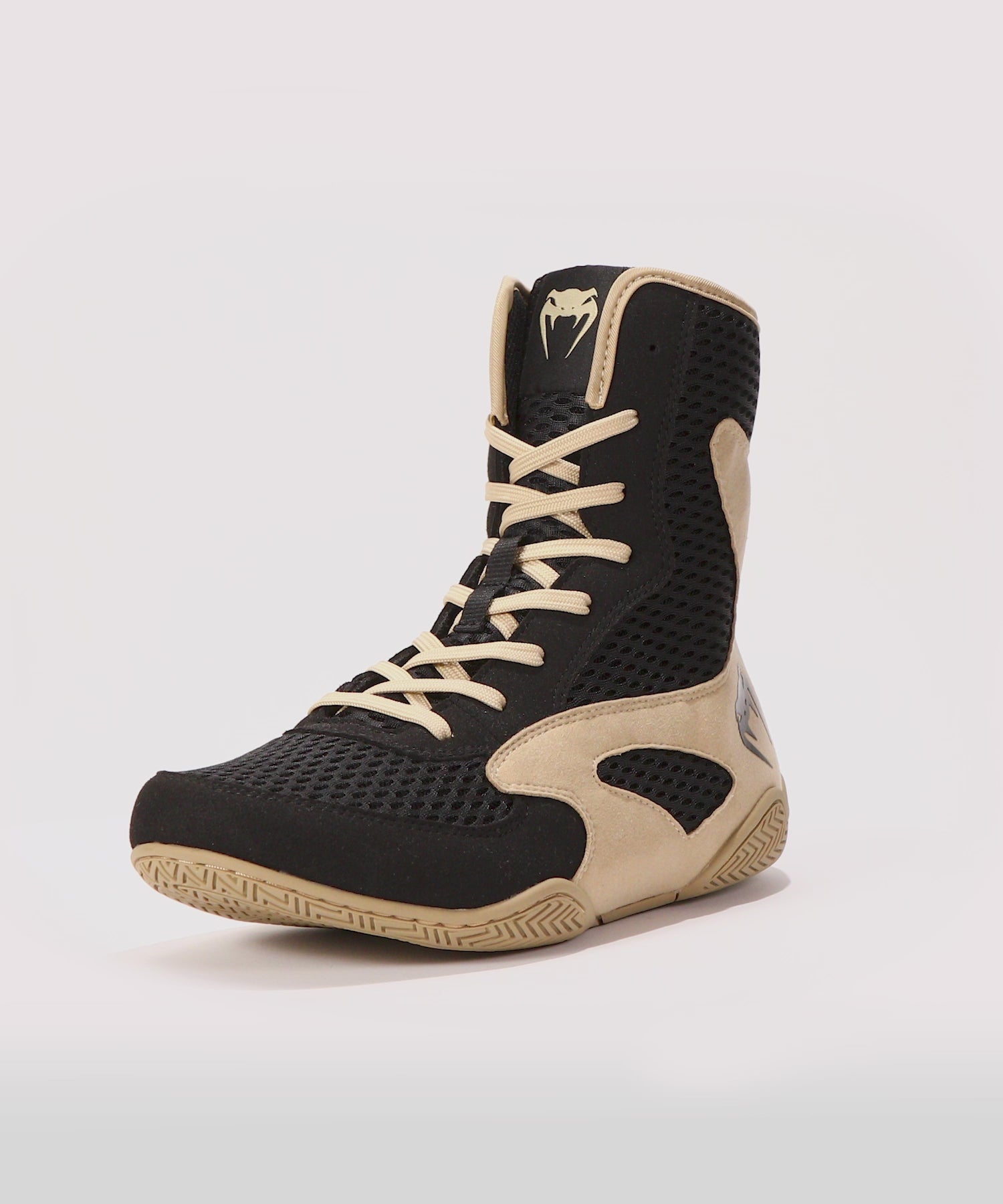 Venum Contender Boxing Shoes Black/Sand