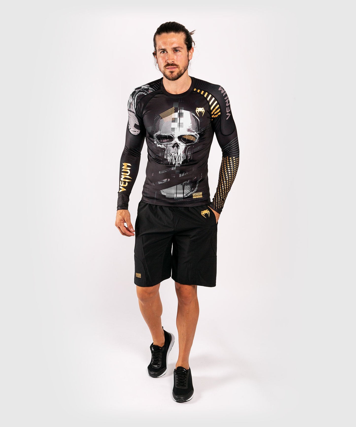 Venum Skull Rashguard - Long sleeves - Black