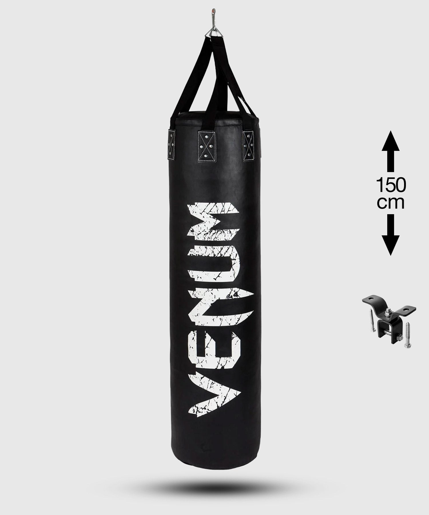 Venum Challenger Punching Bag Black 150 cm Filled Venum Europe