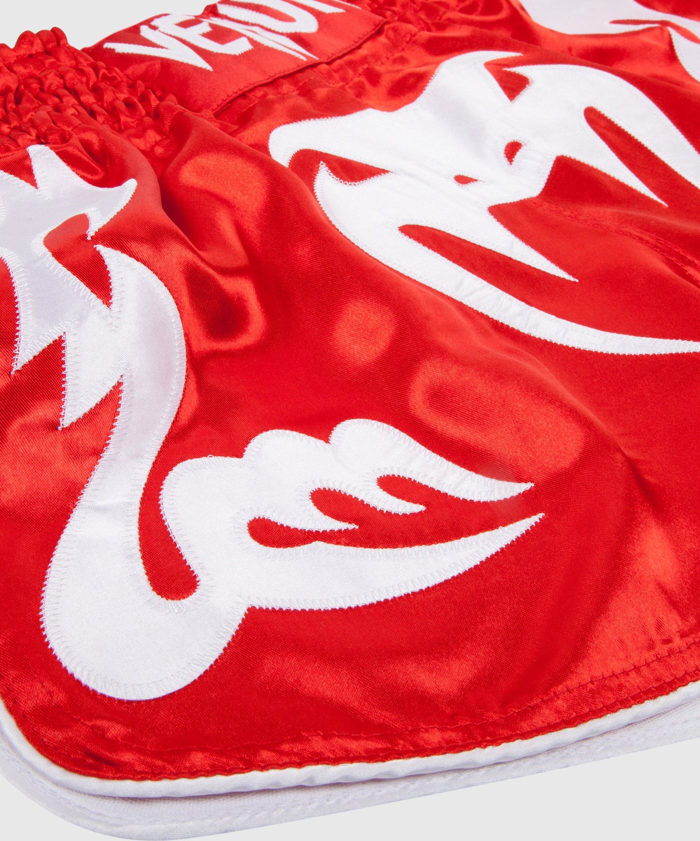 Venum Bangkok Inferno Muay Thai Shorts - Red/Ice