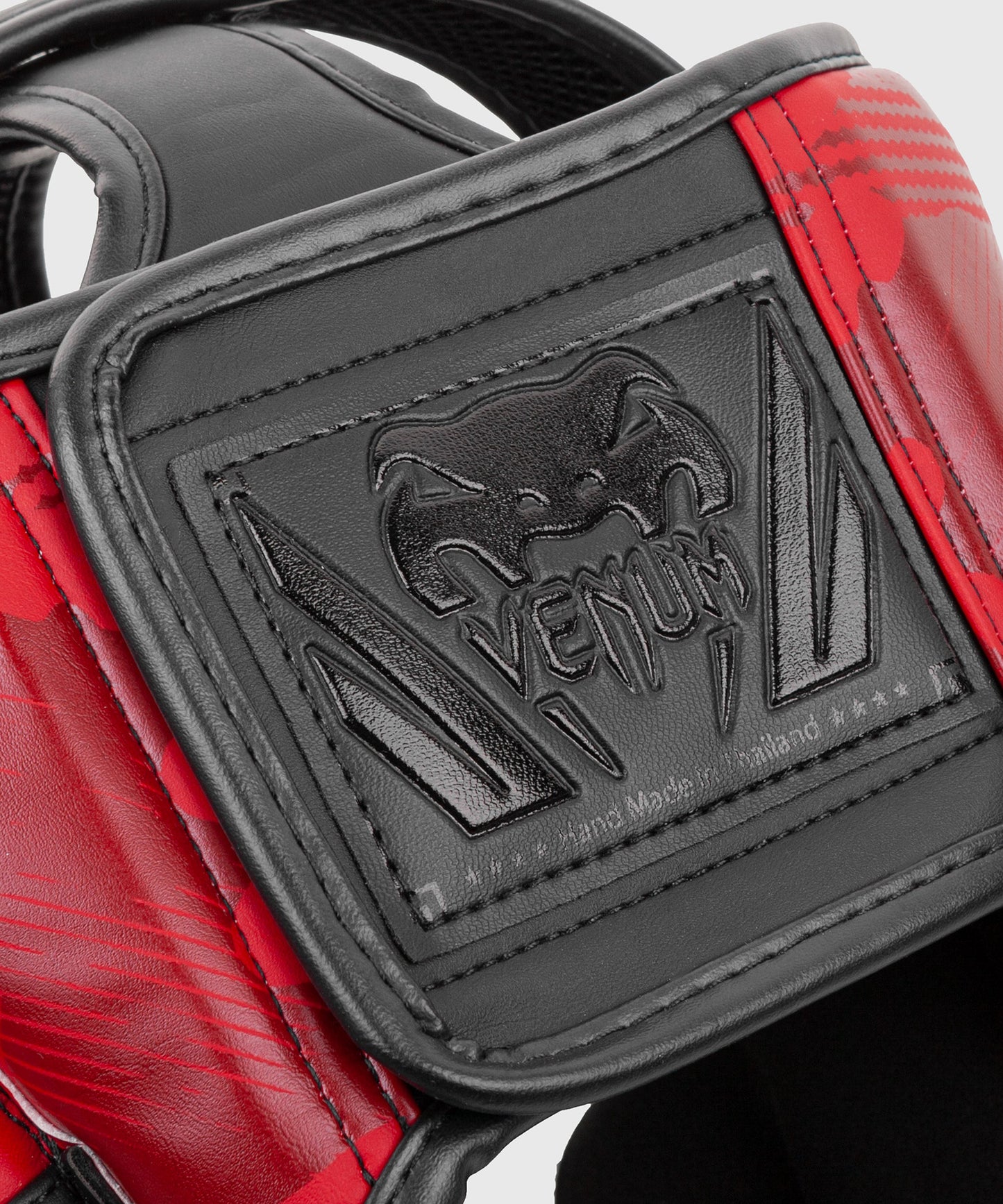 Venum Elite Boxing Headgear - Red Camo