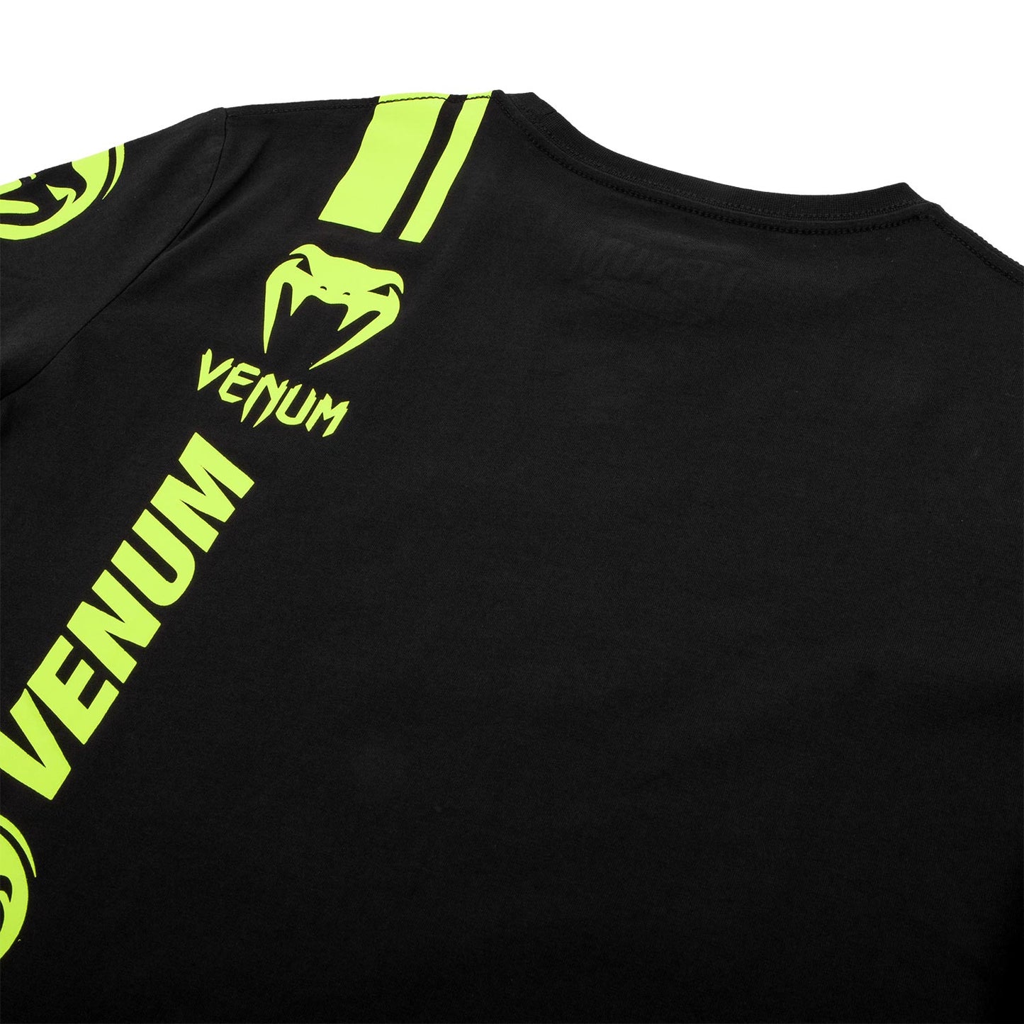 Venum Logos T-shirt - Black/Neo Yellow
