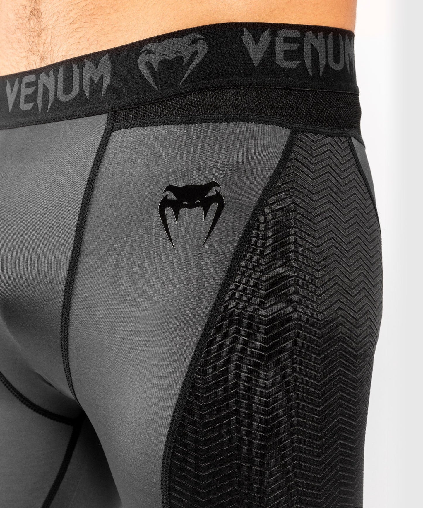 Venum G-Fit Compression Tights - Grey/Black