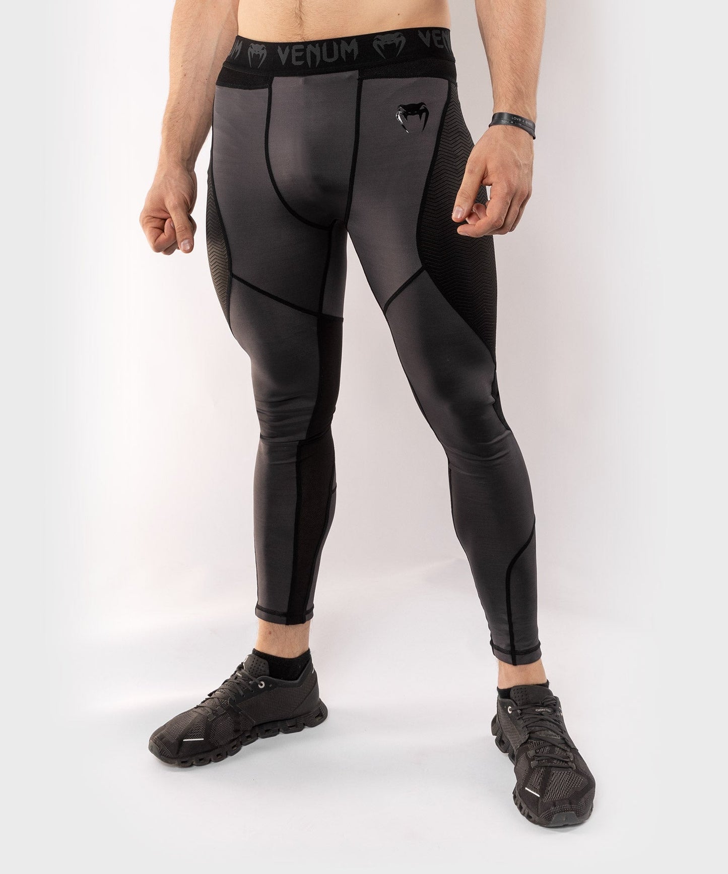Venum G-Fit Compression Tights - Grey/Black