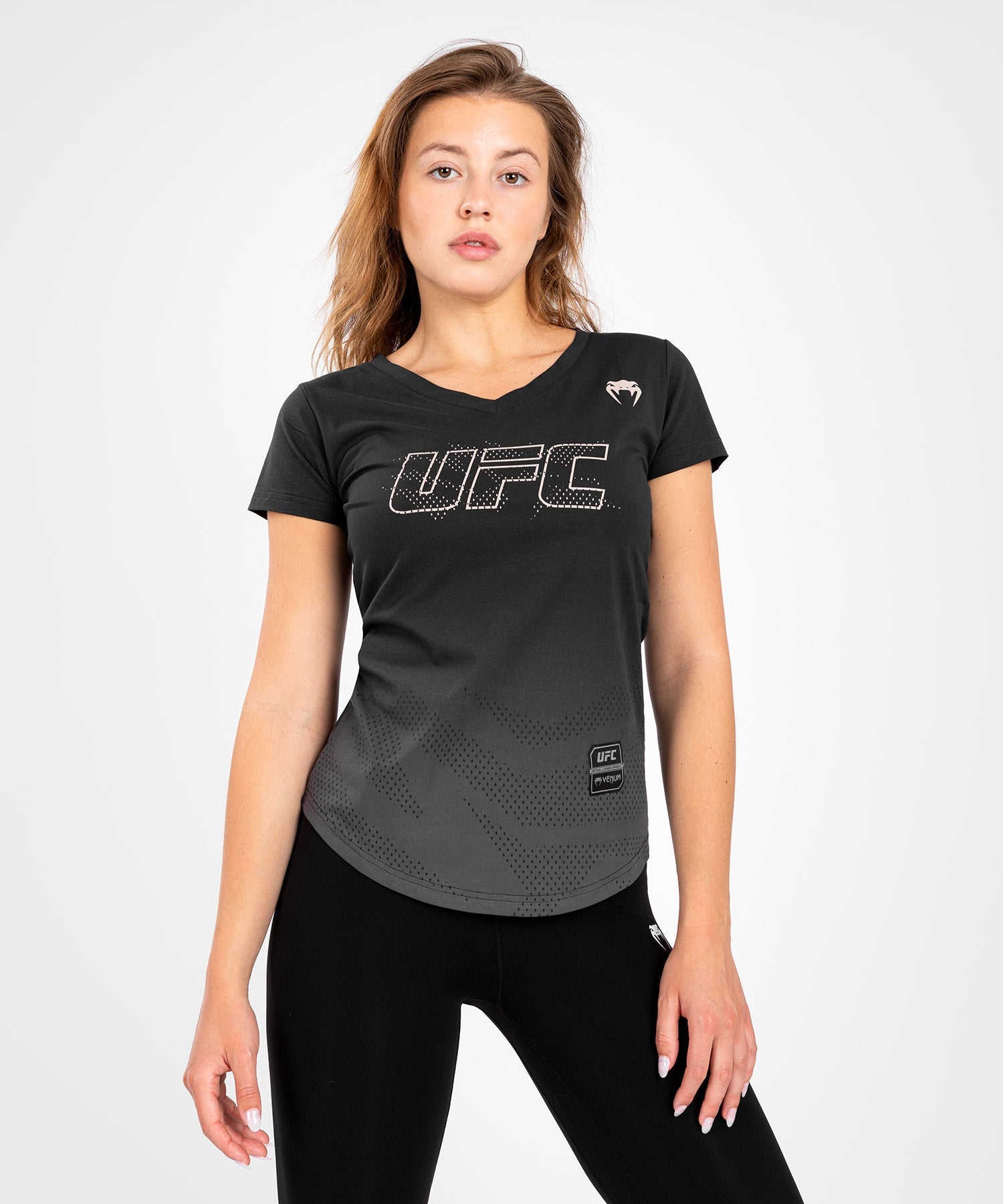 UFC Venum Authentic Fight Week 2.0 T-Shirt Black White - FIGHTWEAR SHOP  EUROPE