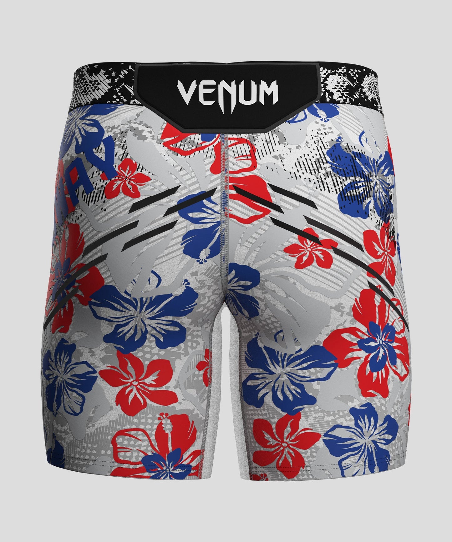 UFC Adrenaline Unrivaled by Venum Max Holloway Vale Tudo Short - Grey/Red/Navy