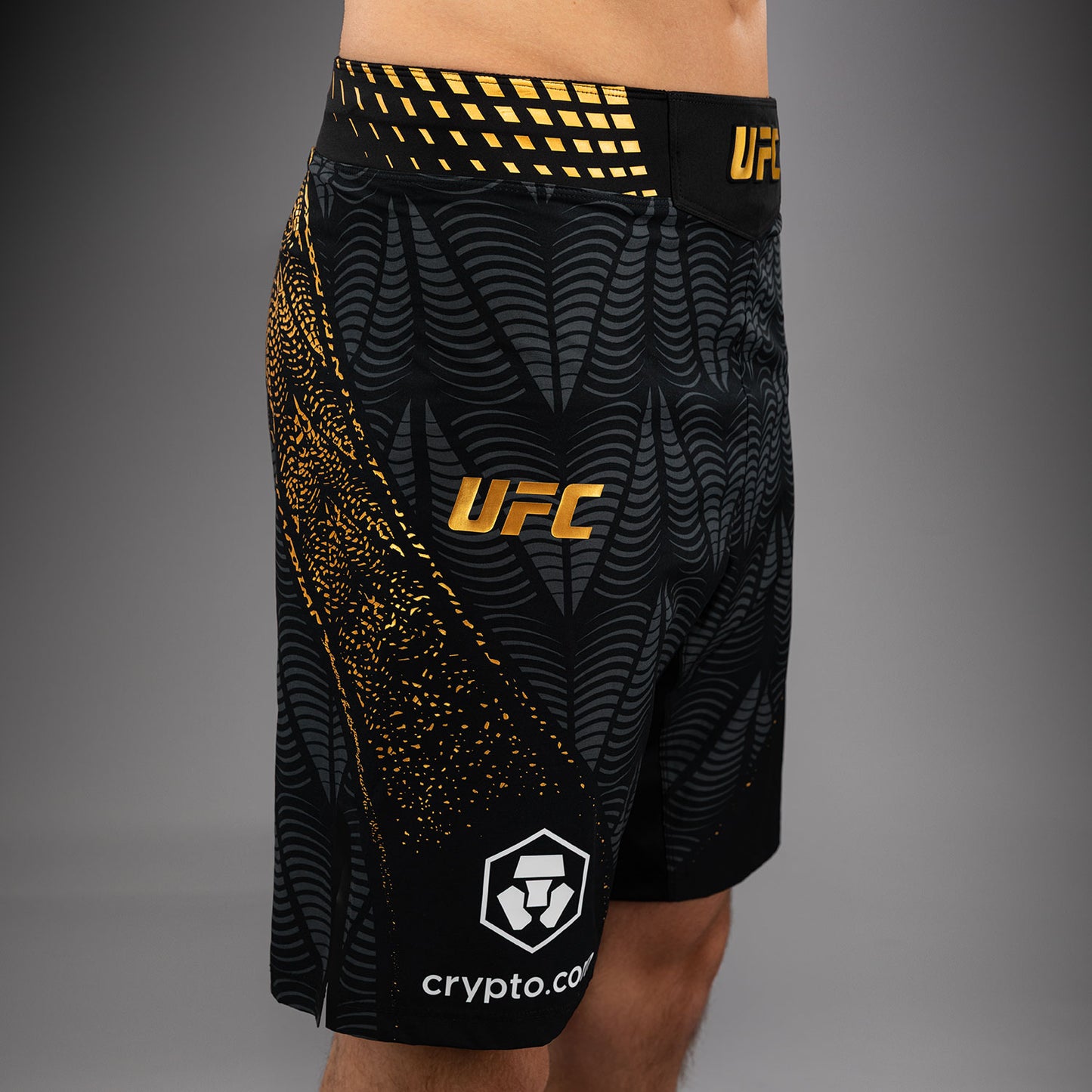 Men's UFC Zenith by Venum Champion Authentic Fight Night Long Fit Fight Short