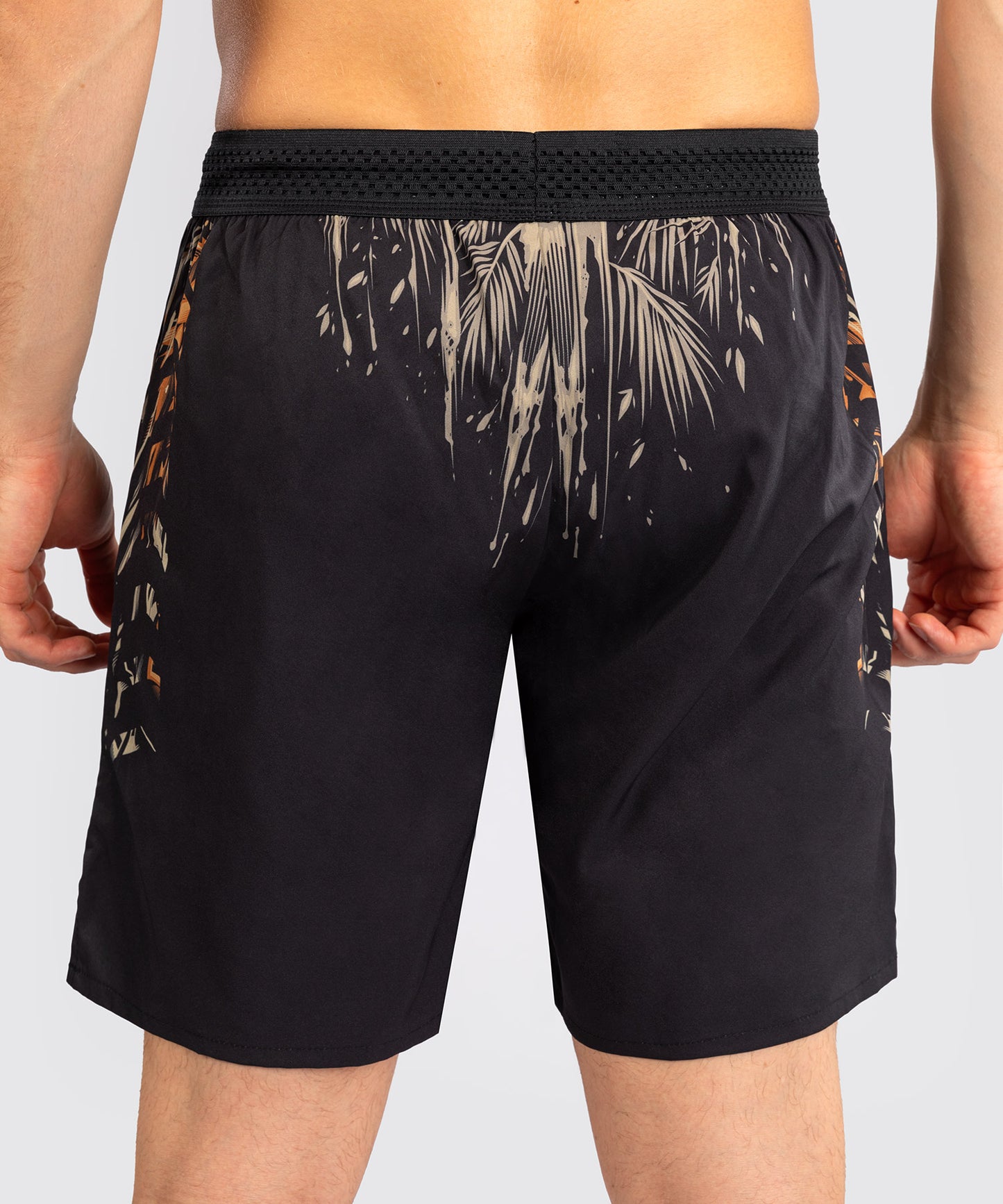 Venum Tiger Men's Training Shorts - Black/Neon Orange