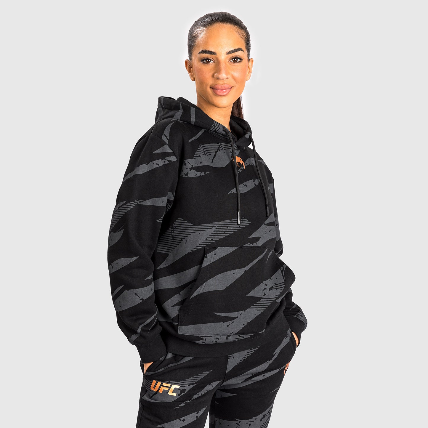 UFC Adrenaline by Venum Fight Week Women’s Pullover Hoodie - Urban Camo