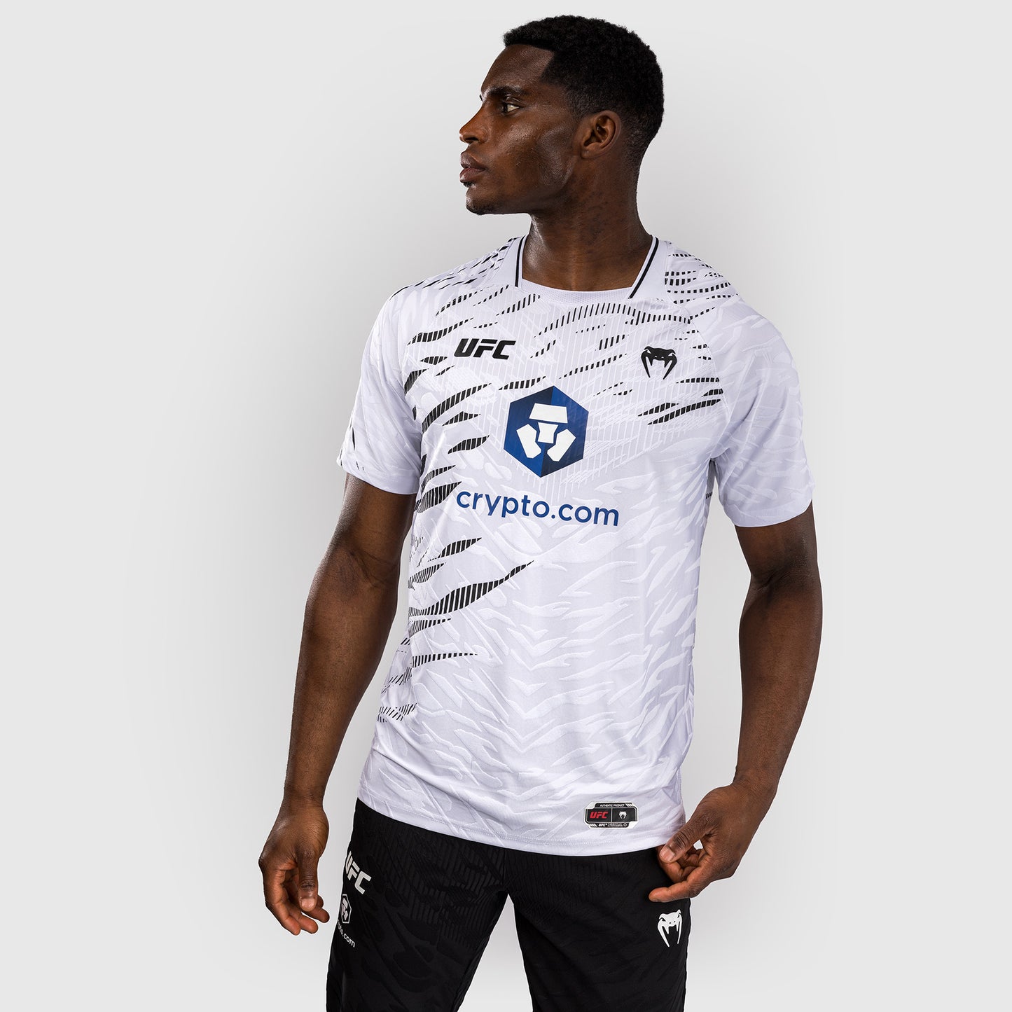 UFC Fusion by Venum Personalized Authentic Fight Night Men's Walkout Jersey - White