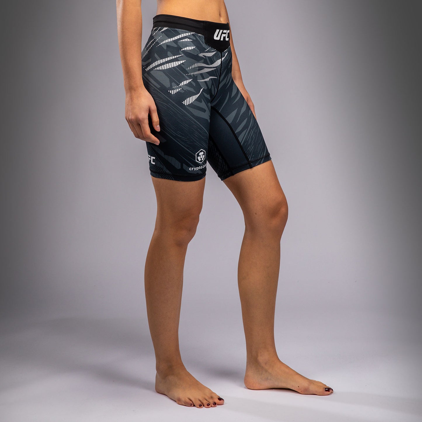 UFC Fusion by Venum Authentic Fight Night Women’s Vale Tudo Short - Long Fit - Black