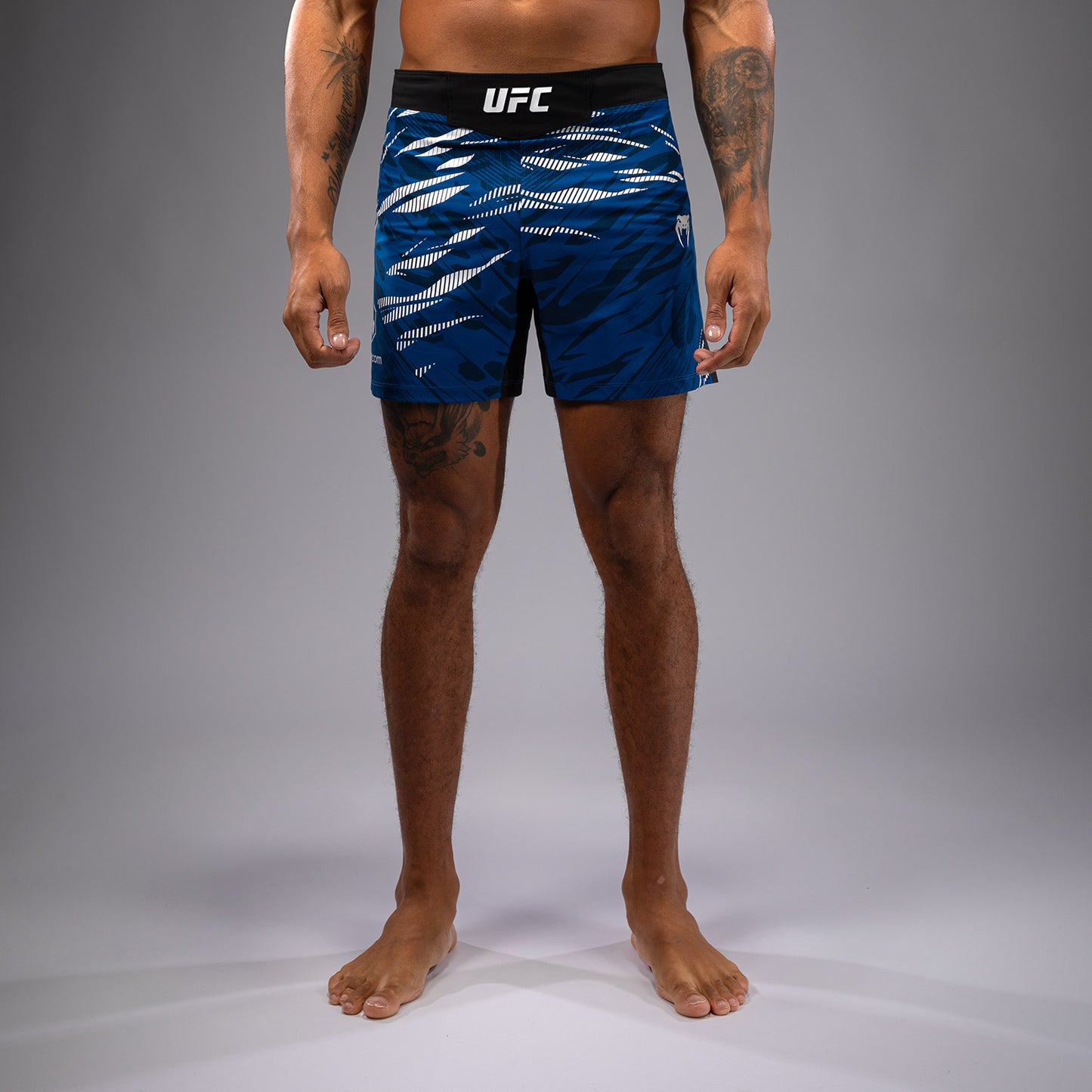 UFC Fusion by Venum Authentic Fight Night Men’s Fight Short - Short Fit - Blue