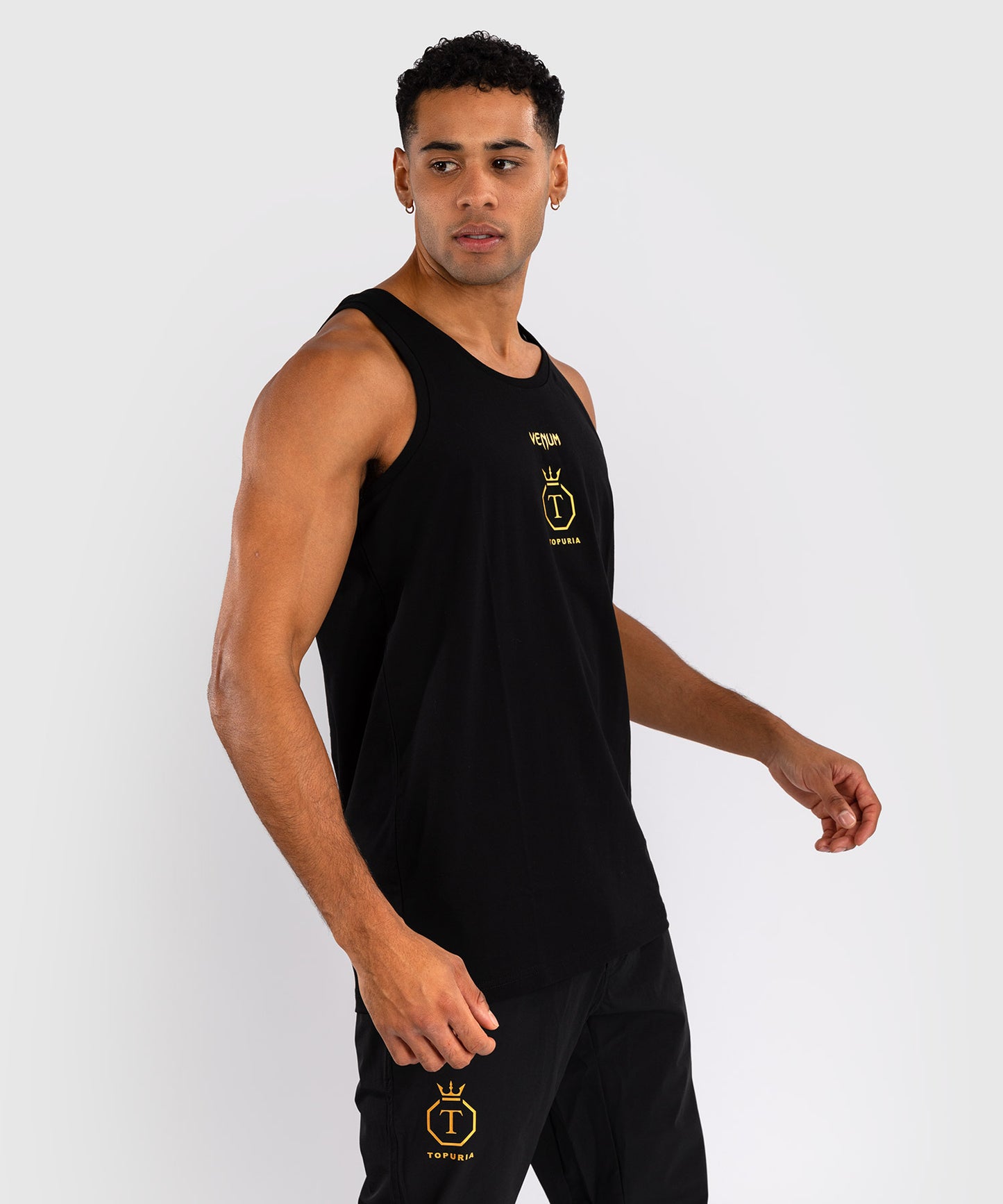 Venum x Topuria Unmatched Edition Tank Top - Black/Gold